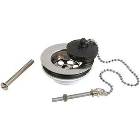 Bonde plastique à bouchon, Ø 63 mm