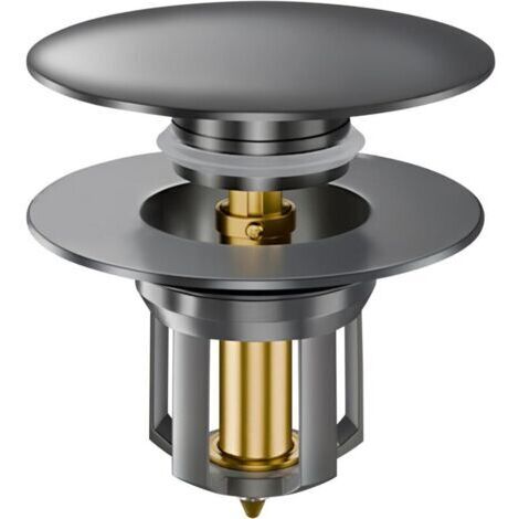 Bonde pop-up universelle 33-40mm - 2 joints , drainage rapide , cuisine/baignoire