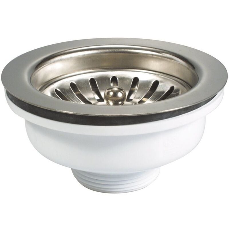 Nicoll Bonde évier à panier manuelle Ø114