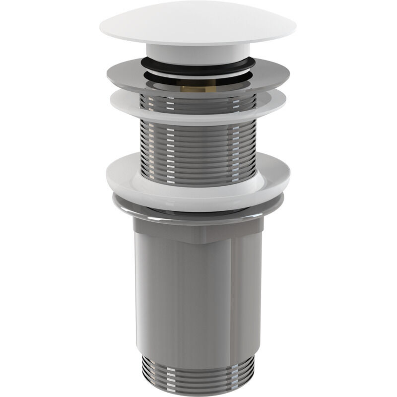 Alcaplast - Alcadrain Accessoires - Bonde de lavabo, Click Clack, blanc A395B