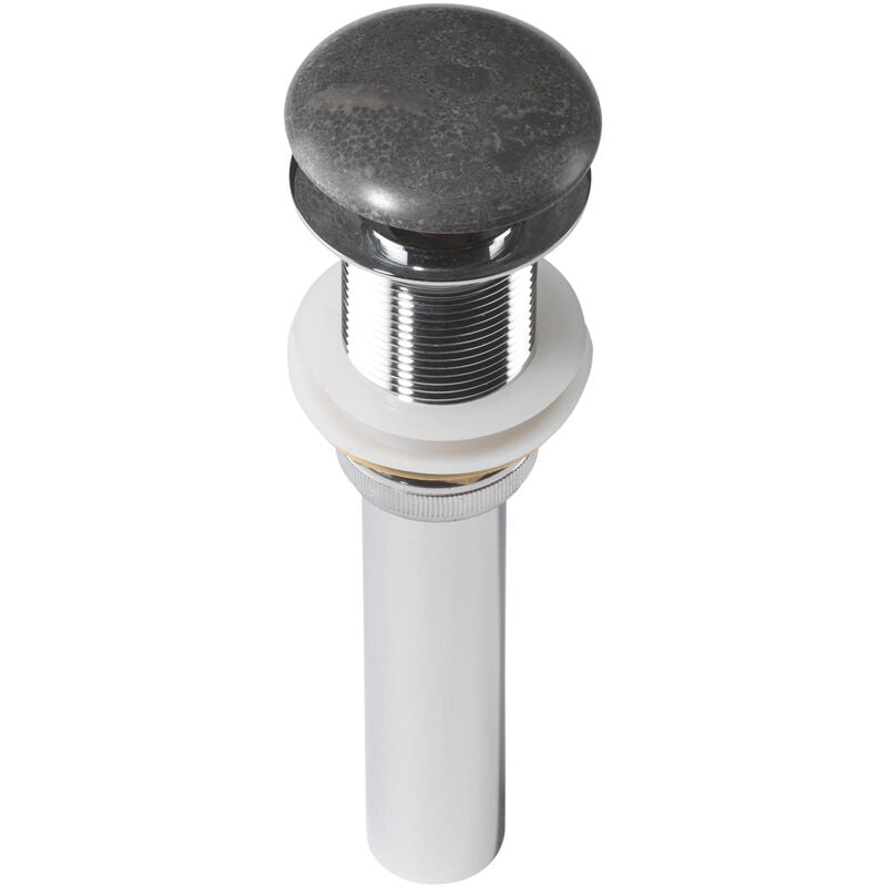 Bonde Pull Push Calcaire Gris Adoucie