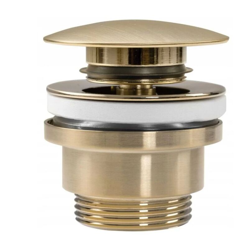 REA - bonde de lavabo universel clic-clac brush gold mat