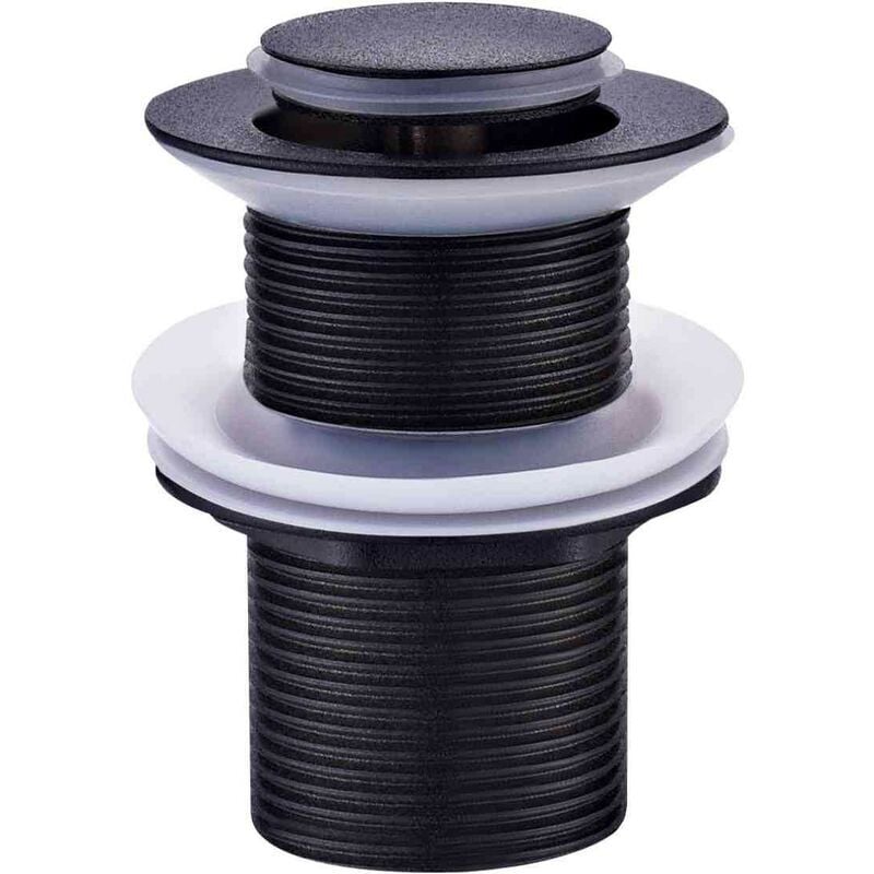 Bonde universelle, bonde lavabo sans trop-plein noir, bonde bonde lavabo bonde bonde lavabo bonde pop up pour lavabo vasque