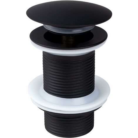 Bonde universelle, bonde lavabo sans trop-plein noir, bonde bonde lavabo bonde bonde lavabo bonde pop up pour lavabo vasque