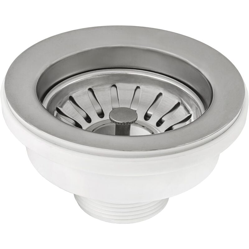 Bonde évier à panier manuelle diamètre 114