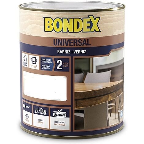 Bondex Barniz universal satinado caoba 375 Ml