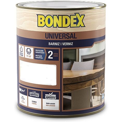 Bondex Barniz universal satinado caoba 750 Ml