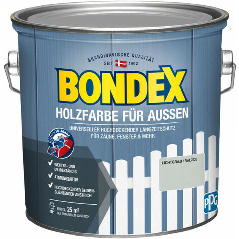 Bondex Holzfarbe für Aussen, diverse Farben, 2,5L