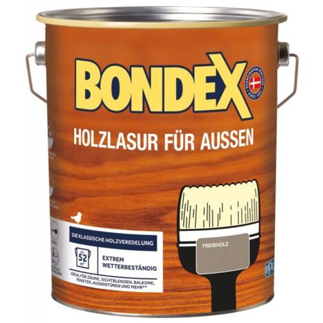 Bondex Holzlasur 4 L treibholz