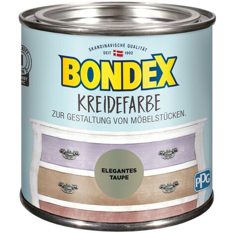 PPG-BONDEX Bondex Kreidefarbe Elegantes Taupe 0,5 l - 386529