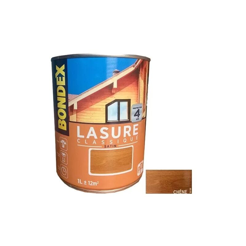 Bondex - Lasure Classique 4 ans Chêne 1 l