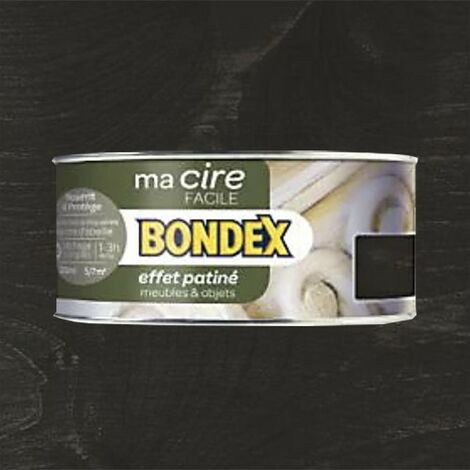 BONDEX Ma Cire Facile Effet patiné Wengé 0,25 L - Wengé