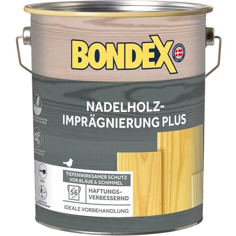 PPG-BONDEX Bondex Nadelholz Imprägnierung Plus Farblos 4,00 l - 430647