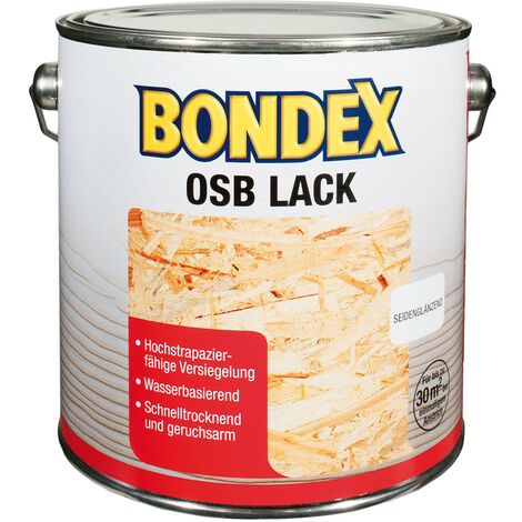 Bondex OSB Lack Grundierung & Lack Seidenglänzend, 2,5 Liter