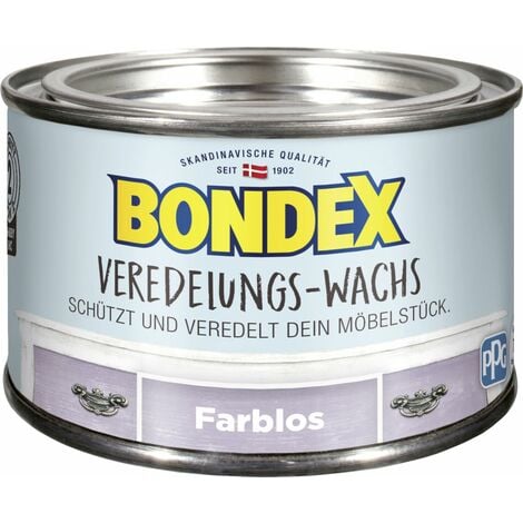 Bondex Veredelungs-Wachs Transparent 0,25 l - 392733