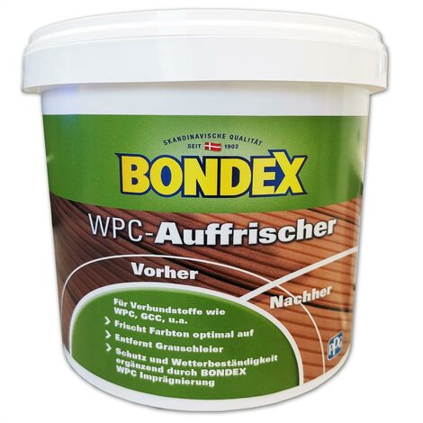 Bondex WPC Auffrischer farblos professionelle Aufhellung, 2,5 Liter