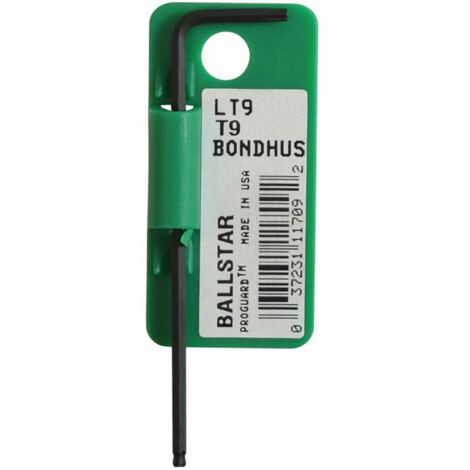 Bondhus 11720 - Llave en L Bondhus ProGuard Torx puntabola T20 (lote de 5 unidades)