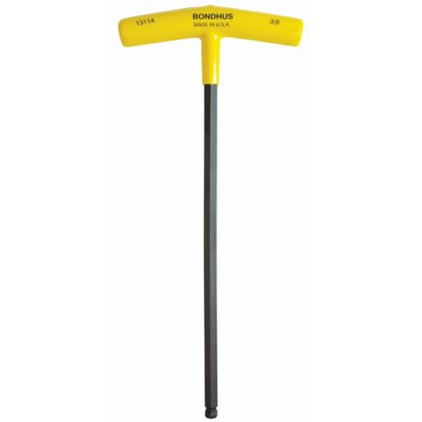 Bondhus 13109 - Llave en T puntabola Bondhus ProGuard 5/32"x231 mm. - herramienta profesional duradera, calidad garantizada, envío en 24h