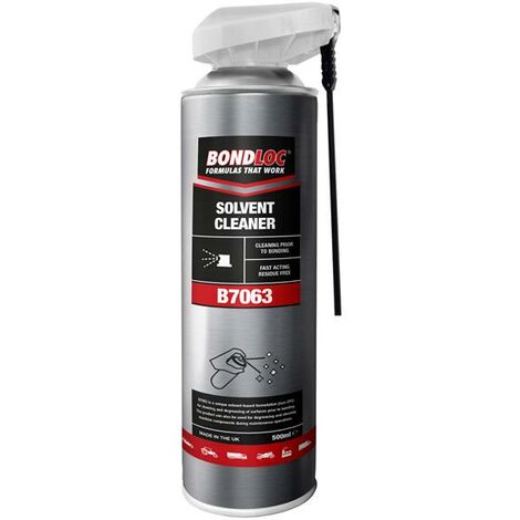 Bondloc B7063-500 B7063 Solvent Cleaner 500ml BONB7063500