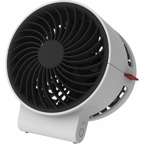 Boneco ventilatore Air Shower F50 - ventilatore mobile con connessione USB-C e moderno pannello di controllo touch, bianco