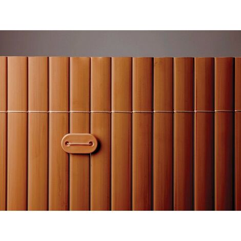 BONERVA Cañizo Pvc 1 Cara Marron 900Gr/3 2X3 Metros Valla de decoración exterior para jardín y terraza