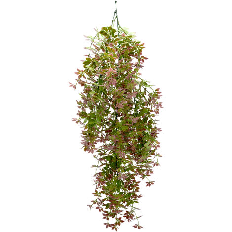 Bonerva  Planta Artificial Colgante Orquídea Morada