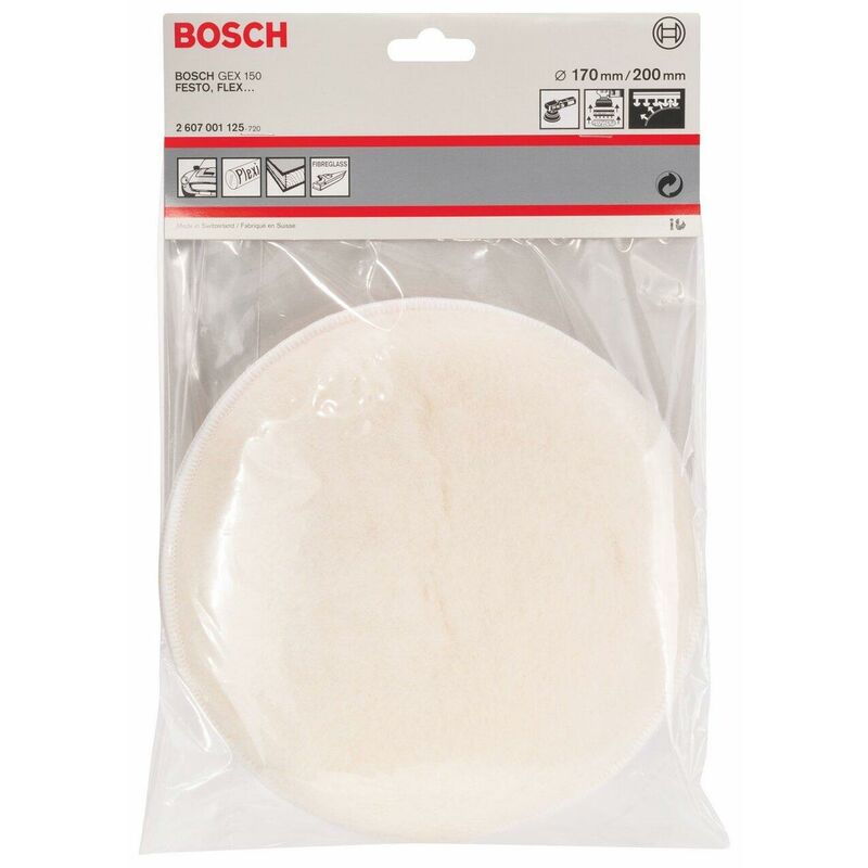 

Bonete con adaptador para pulidora 200 mm Bosch