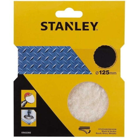 Bonete de lana autoadherente 125mm Stanley STA32202-XJ