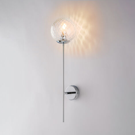 Bonetti Illumina -  Demetra - Wandleuchte aus poliertem Chromeisen, 1 Licht .13 - P.17 - BL279-AP1-CR