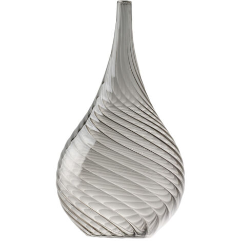 Bonetti Illumina -  Pluvia - Graues Pyrex-Borosilikatglas Durchmesser 20 H.37 - Ø20 - BL264-VT-DM20-GR
