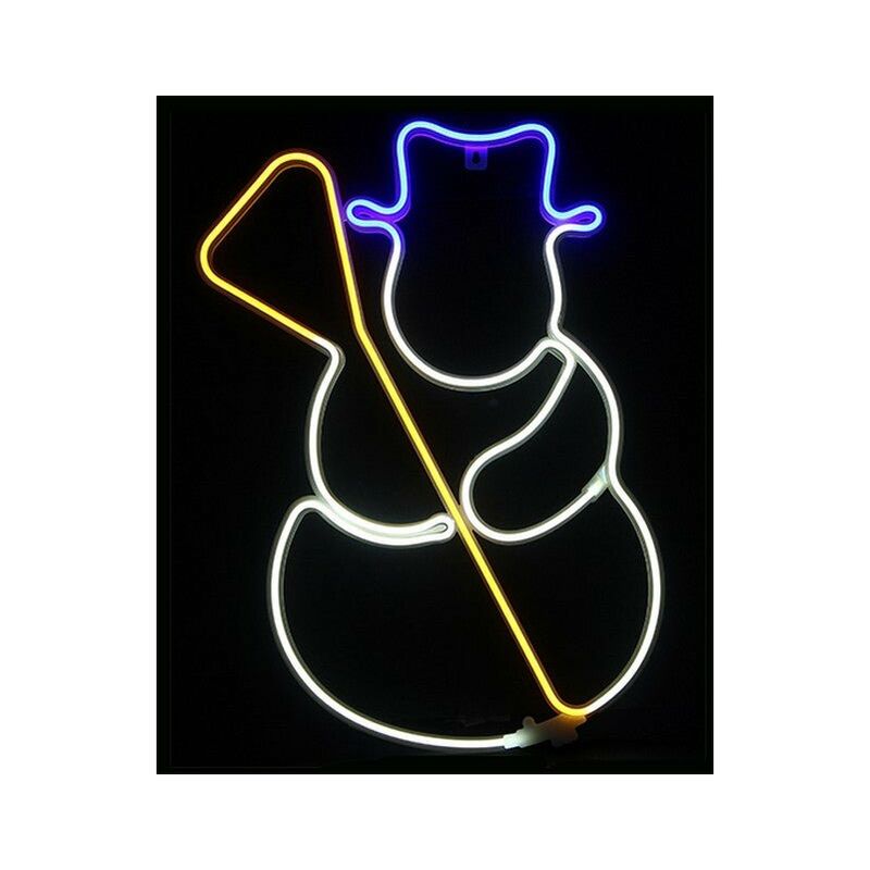 Bonhomme de Neige Néon LED 300LED IP44 - SILUMEN