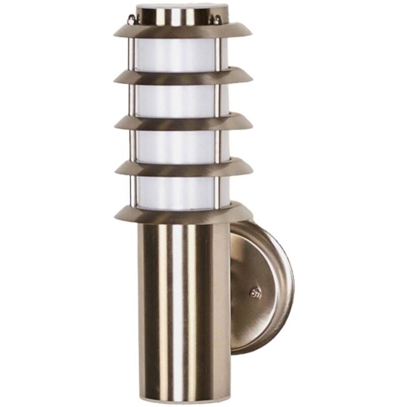 

Lindby - Bonita lámpara pared ext Selina de acero inox