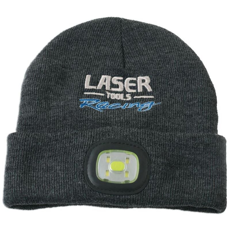 Bonnet double led rechargeable avec lampe frontale et arriere - laser