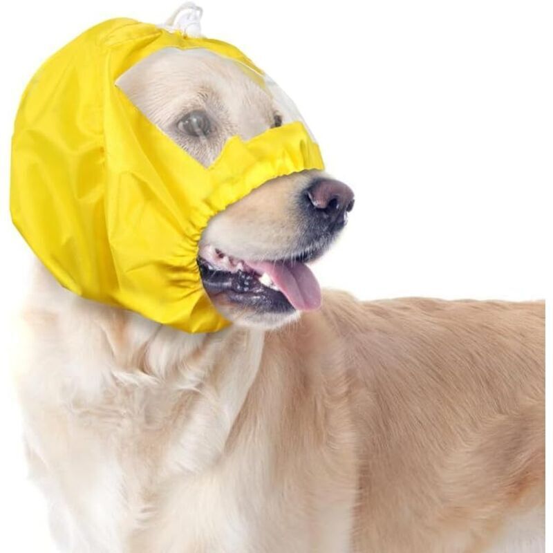 Bonnet de Bain pour Chien,Couvre-Oreilles Réglables et Imperméables pour Le Toilettage,Lavage,Pluie,Natation et Le Bain