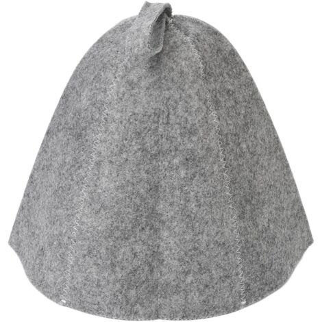 Bonnet de Sauna en Coton, Anti-Chaleur et Confortable, pour Séances de Sauna et Spa