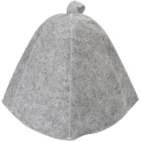 Bonnet de Sauna Respirant, Protection Thermique, Absorption d'Eau, Anneau Léger pour Bains et Séances de Sauna