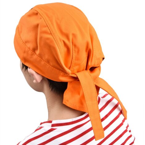 Bonnet de soudage, chapeau résistant au feu de type bandana lavable pour les opérations mécaniques, le traitement des métaux