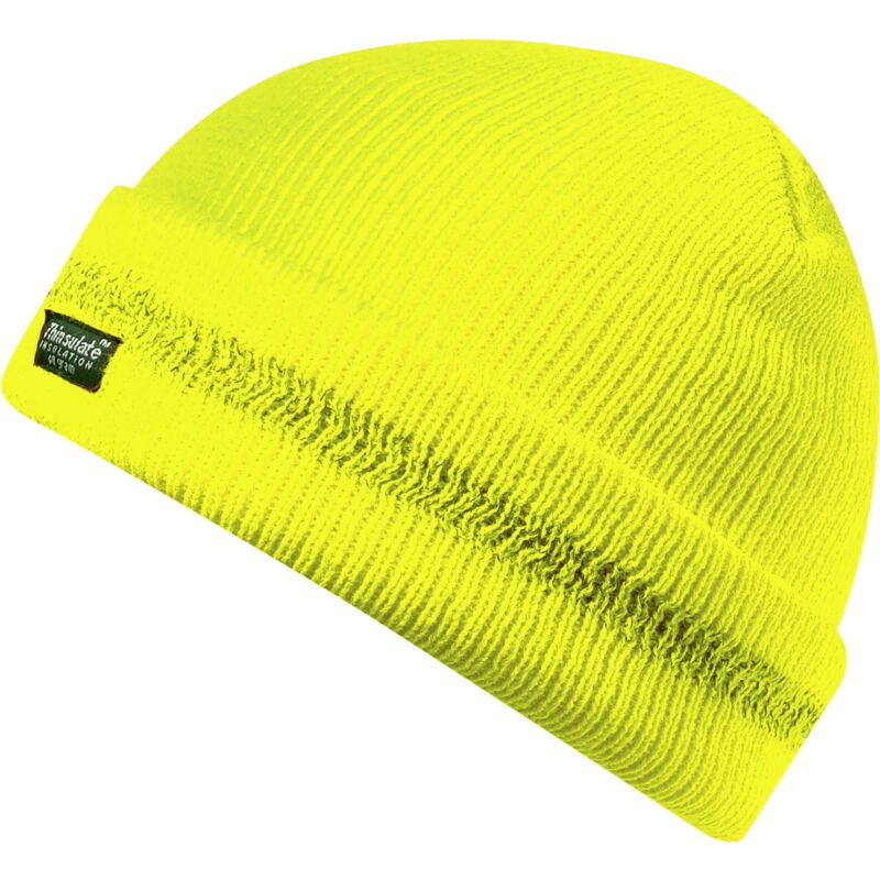 Bonnet réfléchissant jaune - One size
