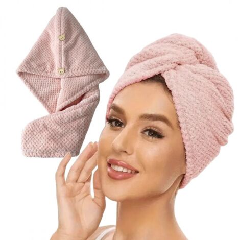 Bonnet serviette pour cheveux 65x25 REC52WZ1