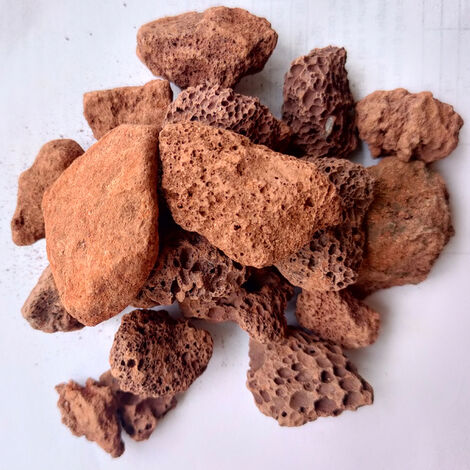 Bonsái de piedra volcánica para jardinería, materiales de decoración de 100g, 10 20mm, crea un ambiente ecológico (envío no incluido),L,10-20mm