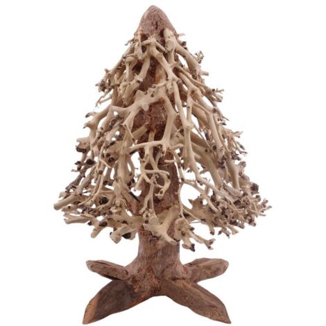 Bonsai Tannenbaum M 10x10x15 cm Wurzel Holz Aquarium Deko Aquascaping