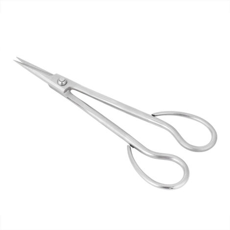Bonsaischere aus Edelstahl mit langem Griff, 185 mm