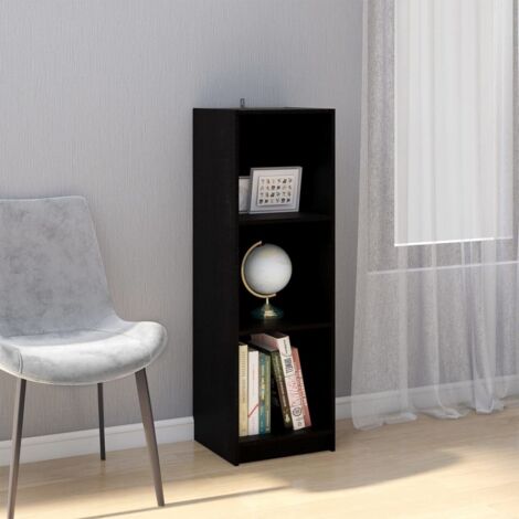 Book Cabinet/Room Divider Black 36x33x110 cm Solid Pinewood vidaXL