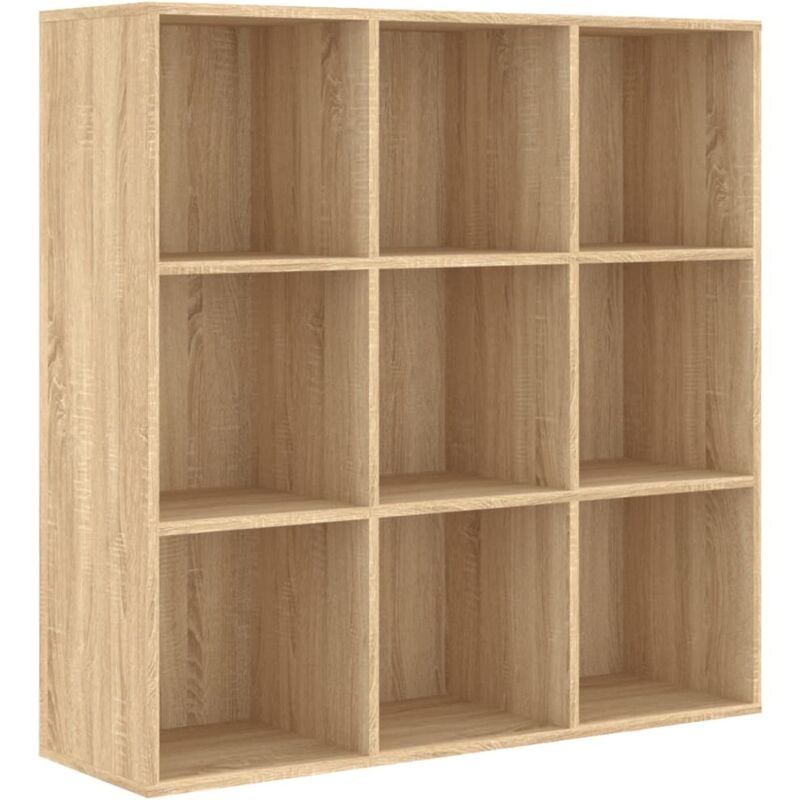 Vidaxl - Book Cabinet Sonoma Oak 98x29x97.5 cm Engineered Wood