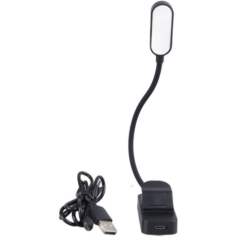 Book Light Small Lightweight Vertical Head Clip On Reading Light for Kids Studying