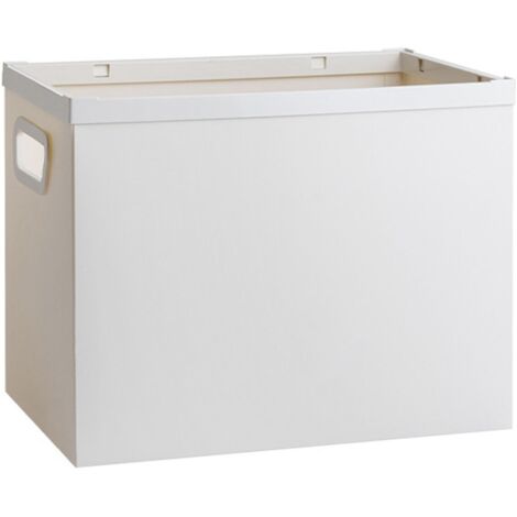 Book Storage Box Plastic Large Capacity Flexible Multifunctional Storage Bin for Students Classroom L