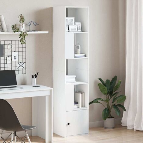 Bookcase White 40x36x189 cm Engineered Wood vidaXL