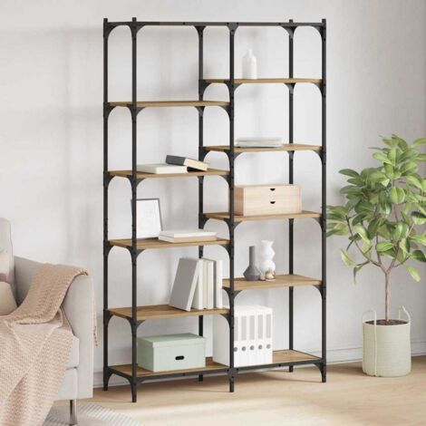 Bookshelf Artisan oak 100 x 32 x 170 cm Engineered wood vidaXL