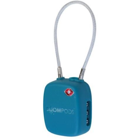 Boompods LOCK TSA Bag Tracker Ocean Blue