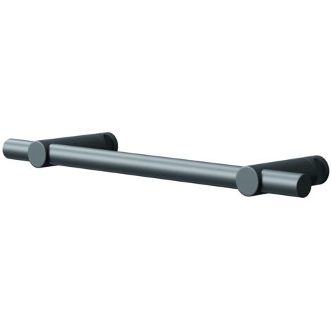 Boone Anthracite 350mm Double Towel Rail